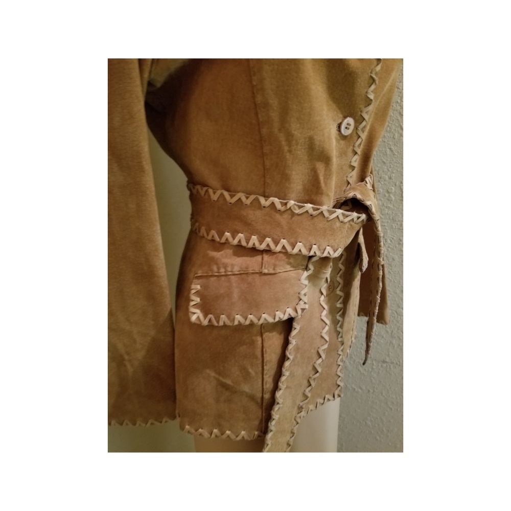 90's Wet Seal suede jacket - Picture 2 of 4